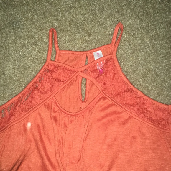 orange tank top - Picture 3 of 3